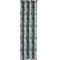 Clearance Rideau TROPICO coloris bleu nattier 135 x 250 cm - 4MURS Rideaux