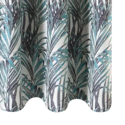 Clearance Rideau TROPICO coloris bleu nattier 135 x 250 cm - 4MURS Rideaux