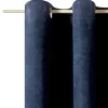 Online Rideau WALL STREET coloris bleu nuit 145 x 260 cm - 4MURS Rideaux