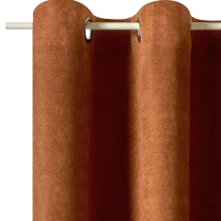 Online Rideau WALL STREET coloris roux 145 x 260 cm - 4MURS Rideaux