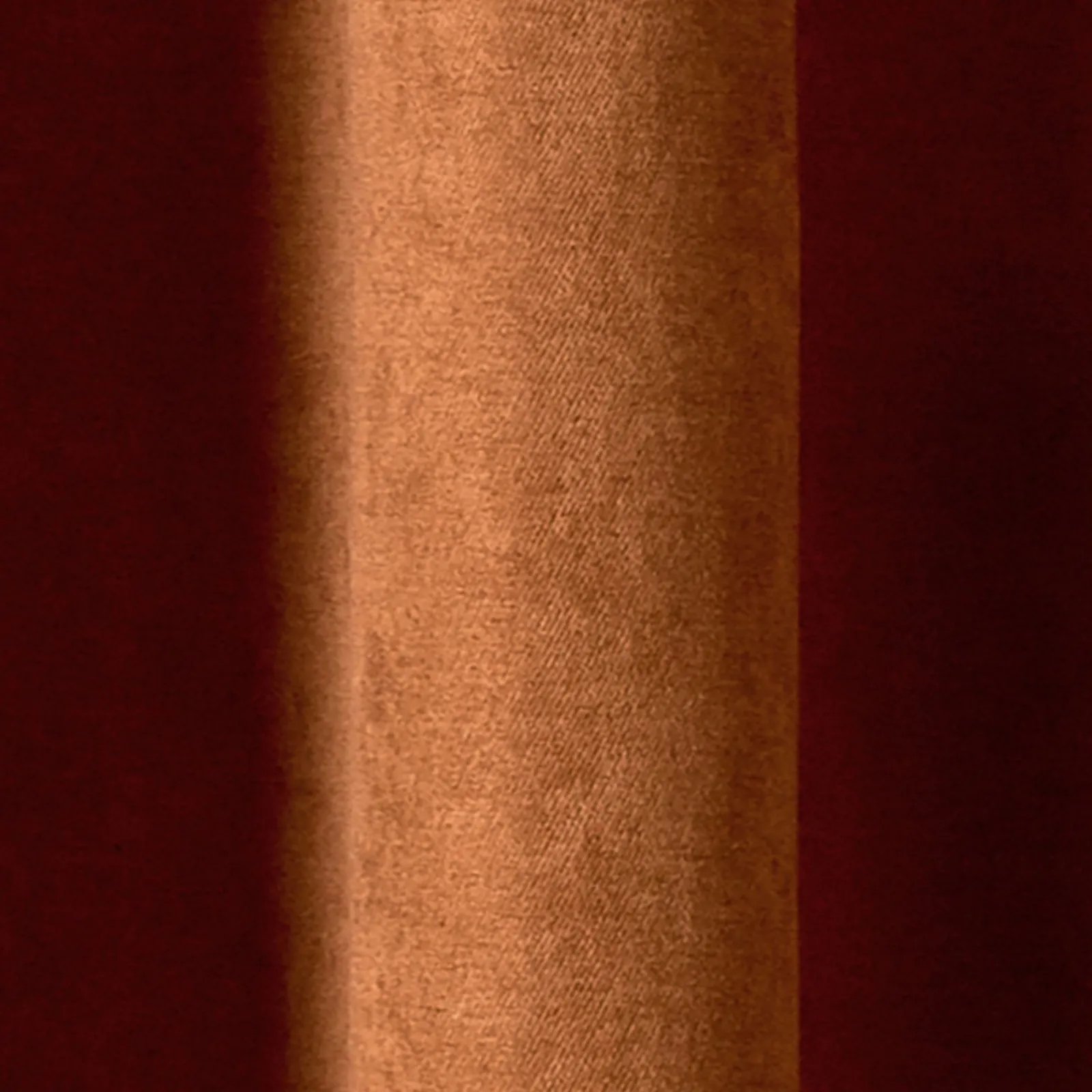 Online Rideau WALL STREET coloris roux 145 x 260 cm - 4MURS Rideaux