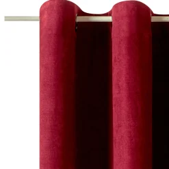 Discount Rideau WALL STREET coloris bordeaux 145 x 260 cm - 4MURS Rideaux