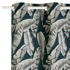 Fashion Rideau YAHO coloris bleu paon 140 x 260 cm - 4MURS Rideaux