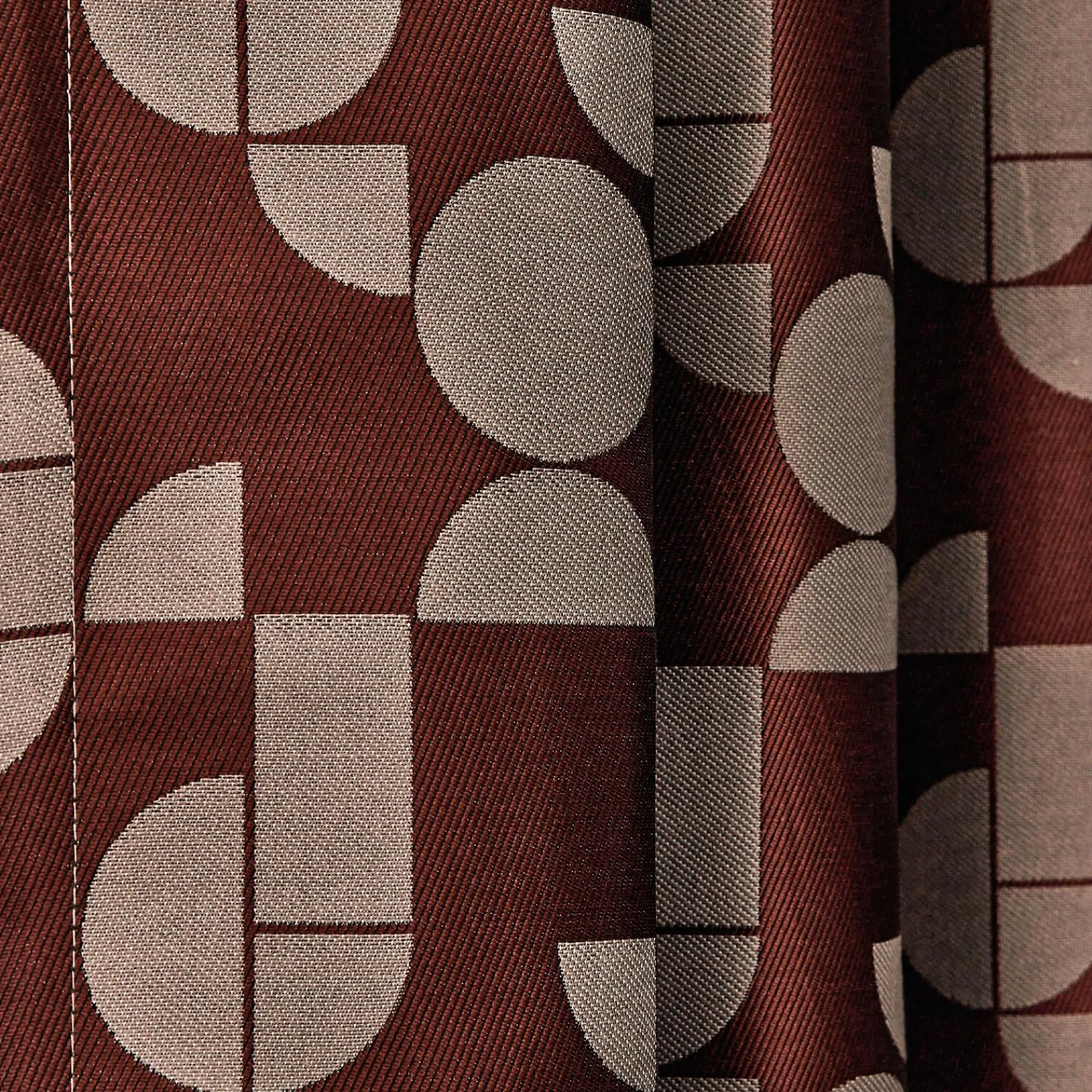 Discount Rideau YURK coloris chocolat 140 x 260 cm - 4MURS Rideaux