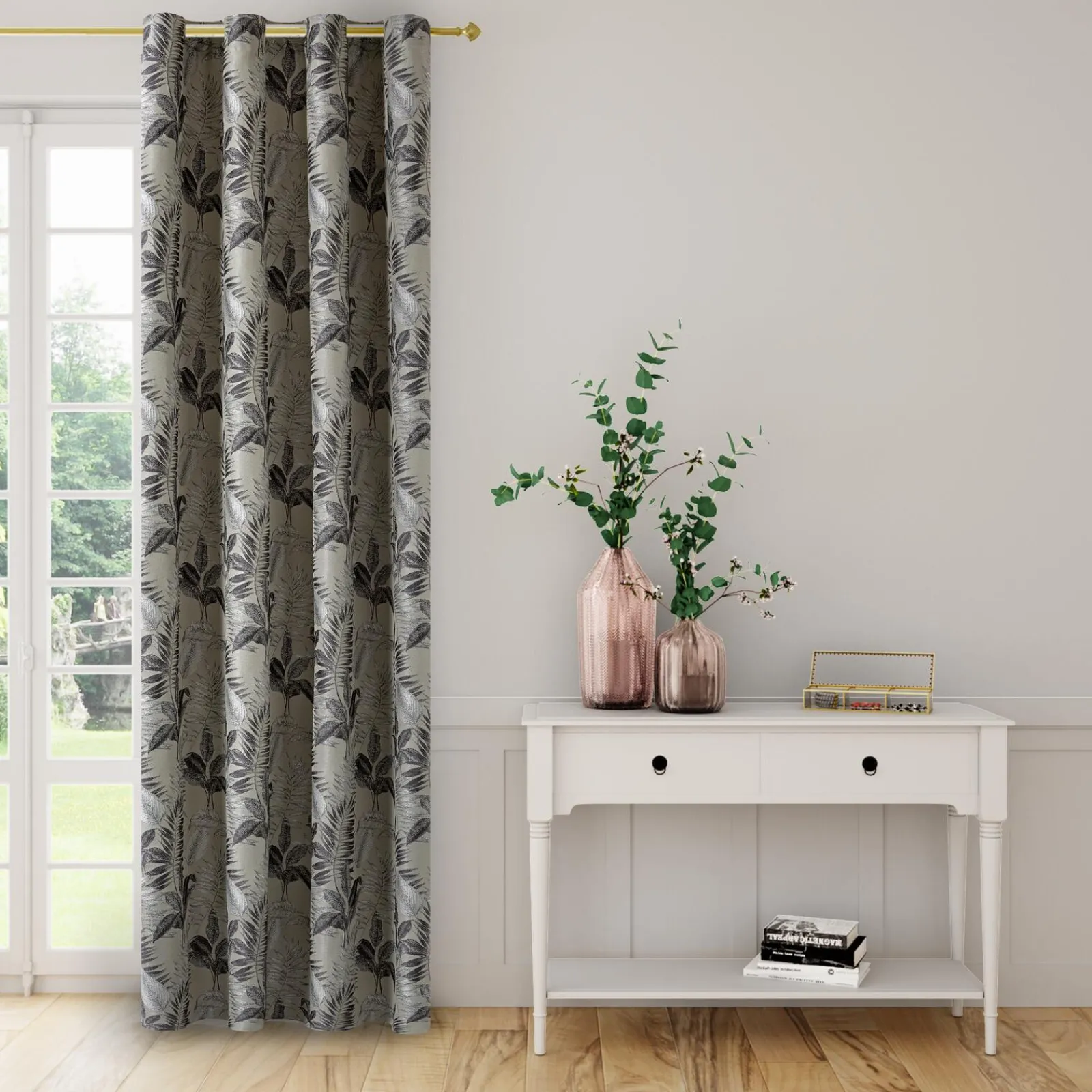 New Rideau ZELANDA coloris lin 140 x 260 cm - 4MURS Rideaux