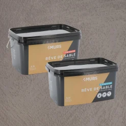 Outlet Peinture Peinture tourterelle + Primaire - 4MURS Peintures