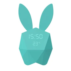 Clearance Réveil CUTTY CLOCK RABBIT coloris bleu - 4MURS Enfant High-Tech Enfant|Accessoires Multimédia