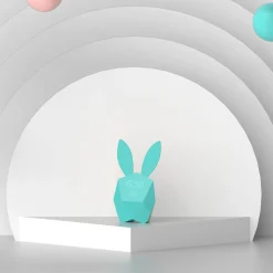 Clearance Réveil CUTTY CLOCK RABBIT coloris bleu - 4MURS Enfant High-Tech Enfant|Accessoires Multimédia