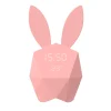 New Réveil CUTTY CLOCK RABBIT coloris rose - 4MURS Enfant High-Tech Enfant|Accessoires Multimédia