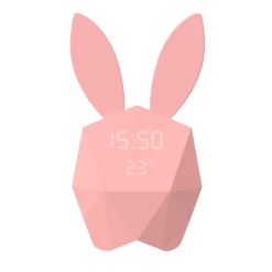 New Réveil CUTTY CLOCK RABBIT coloris rose - 4MURS Enfant High-Tech Enfant|Accessoires Multimédia