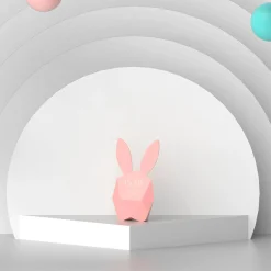 New Réveil CUTTY CLOCK RABBIT coloris rose - 4MURS Enfant High-Tech Enfant|Accessoires Multimédia