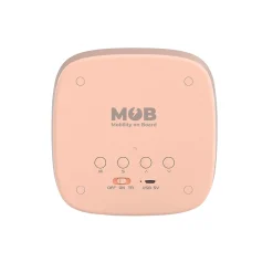 Discount Réveil MOB BILLY CLOCK VEILLEUSE LAPIN rose hauteur 15 cm - 4MURS Enfant High-Tech Enfant|Accessoires Multimédia