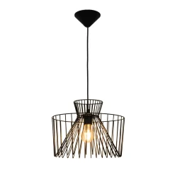 Online Suspension GLASGOW coloris noir 20 x 32 cm - 4MURS Suspensions