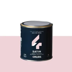 Online Peinture Finition Peinture eau de rose Satiné 0,5 L - 4MURS Peintures