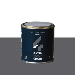 Best Peinture Finition Peinture basalte Satiné 0,5 L - 4MURS Peintures