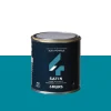 Outlet Peinture Finition Peinture bleu pétrole Satiné 0,5 L - 4MURS Peintures