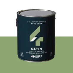 Fashion Peinture Multi-supports Peinture aloe vera Satiné - 4MURS Peintures
