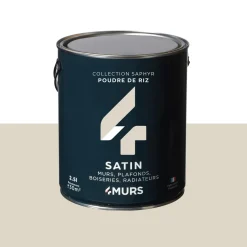 Online Peinture Multi-supports Peinture poudre de riz Satiné - 4MURS Peintures