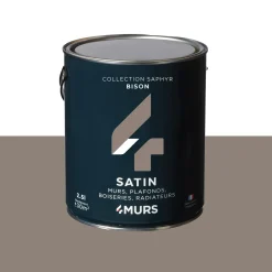 Discount Peinture Multi-supports Peinture bison Satiné - 4MURS Peintures