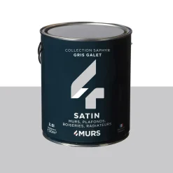 Sale Peinture Multi-supports Peinture gris galet Satiné - 4MURS Peintures