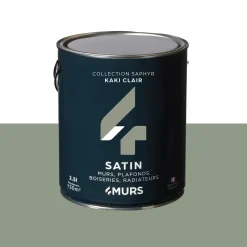 Clearance Peinture Multi-supports Peinture kaki clair Satiné - 4MURS Peintures