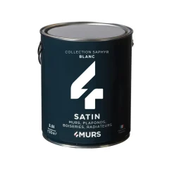 Best Peinture Multi-supports Peinture blanc Satiné - 4MURS Peintures