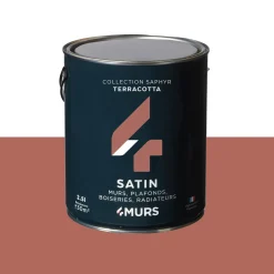 New Peinture Multi-supports Peinture terracotta Satiné - 4MURS Peintures