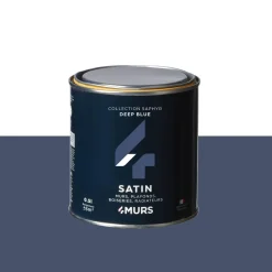 Discount Peinture Peinture deep blue Satiné 0,5 L - 4MURS Peintures