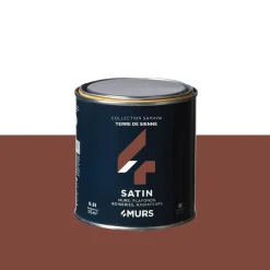 Online Peinture Peinture terre de sienne Satiné 0,5 L - 4MURS Peintures