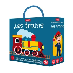 Clearance Jeu éducatif LES TRAINS - 4MURS Enfant Jeux Éducatifs|Jouets