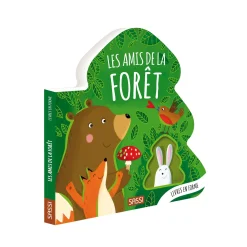 Fashion Livre enfant LES AMIS DE LA FORÊT - 4MURS Papeterie Et Livres