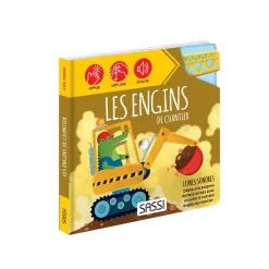 Discount Livre enfant LES ENGINS DE CHANTIER - 4MURS Papeterie Et Livres