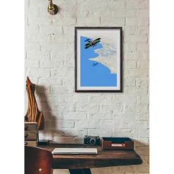 Sale Sergeant Paper Affiche L'AEROPOSTALE, CASABLANCA A3 30 x 42 cm - 4MURS Tableaux Et Affiches