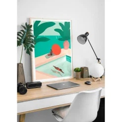 Clearance Sergeant Paper Affiche ST BARTHELEMY 50 x 70 cm - 4MURS Tableaux Et Affiches