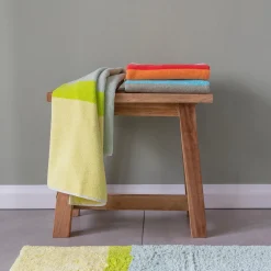 Discount Serviette éponge FLORA coloris multicolore 50 x 100 cm - 4MURS Linge De Maison