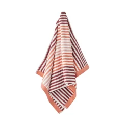 Best Serviette éponge LUIZA coloris bordeaux 50 x 100 cm - 4MURS Linge De Maison
