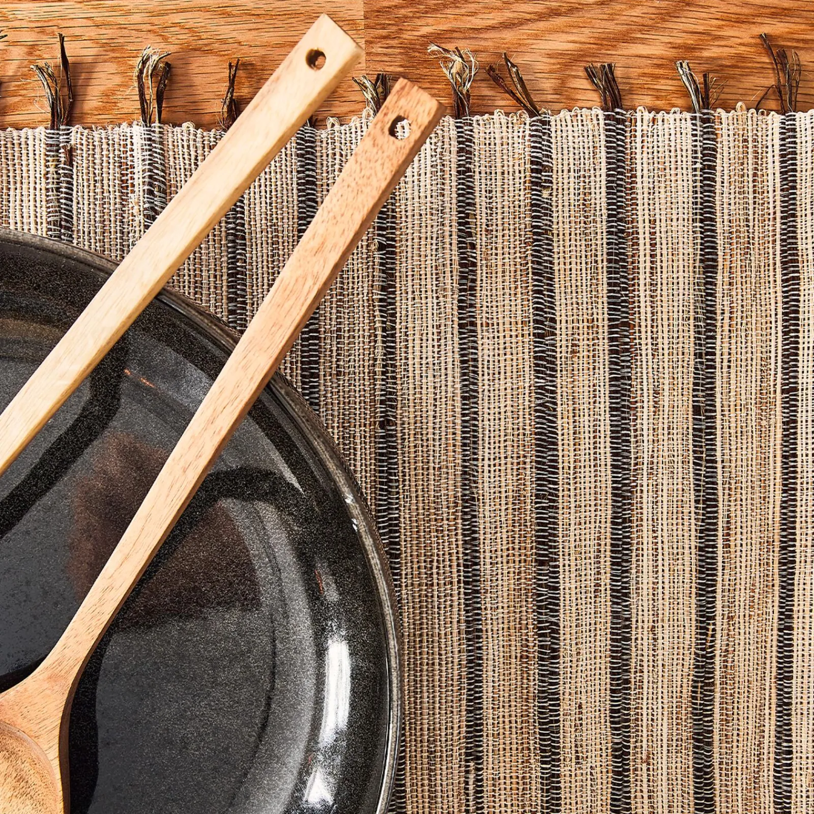Sale Set de table HELA coloris naturel - 4MURS Linge De Maison