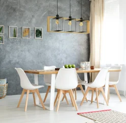 Online Suspension RAFAELA coloris brun et noir 23 x 80 cm - 4MURS Suspensions