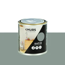 Online Peinture Peinture vert smoke Satiné 0,5 L - 4MURS Peintures