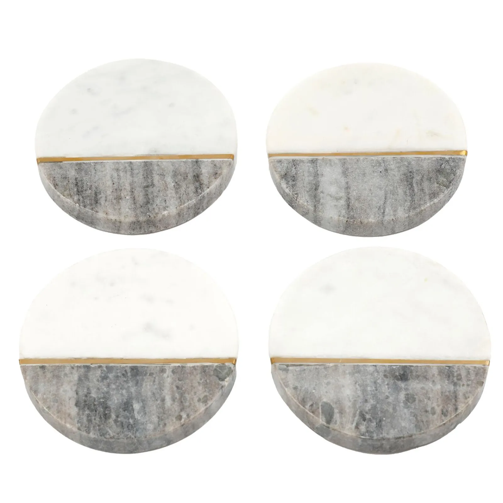 Sale Sous-verre IDA coloris marbre blanc / gris - 4MURS Arts De La Table