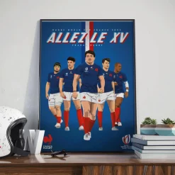 Outlet Affiche ALLEZ LE XV 40 x 60 cm - 4MURS Tableaux Et Affiches