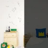 Discount Sticker phosphorescent KIDS CONSTELLATIONS coloris noir - 4MURS Enfant Déco Enfant|Déco Murale Enfant