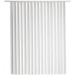 Outlet Store californien AZUR coloris blanc 200 x 260 cm - 4MURS Rideaux|Voilages, Vitrages, Stores Et Accessoires