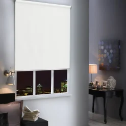 Sale Store enrouleur CREPUSCULE coloris blanc 180 x 250 cm - 4MURS Voilages, Vitrages, Stores Et Accessoires|Rideaux