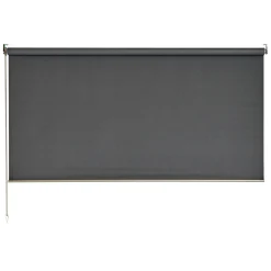 Sale Store enrouleur CREPUSCULE coloris anthracite 180 x 250 cm - 4MURS Voilages, Vitrages, Stores Et Accessoires|Rideaux
