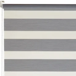 Hot Store jour/nuit ECLIPSE coloris gris chiné 72 x 160 cm - 4MURS Voilages, Vitrages, Stores Et Accessoires|Rideaux