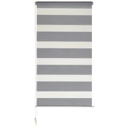 Discount Store jour/nuit ECLIPSE coloris gris chiné 42 x 160 cm - 4MURS Voilages, Vitrages, Stores Et Accessoires|Rideaux
