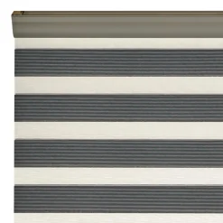 Fashion Store jour/nuit SOLSTICE coloris noir/blanc 150 x 250 cm - 4MURS Voilages, Vitrages, Stores Et Accessoires|Rideaux