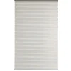 Fashion Store jour/nuit SOLSTICE coloris blanc / noir 150 x 250 cm - 4MURS Voilages, Vitrages, Stores Et Accessoires|Rideaux