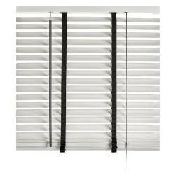 Discount Store vénitien DUCALE blanc / anthracite 80 x 130 cm - 4MURS Voilages, Vitrages, Stores Et Accessoires|Rideaux